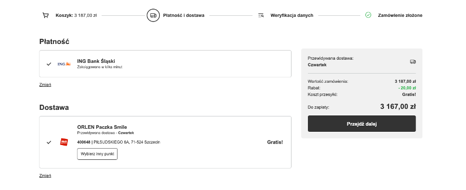 Jeszcze szybszy i wygodniejszy checkout. Nowy wymiar zakupów w twoim e-sklepie