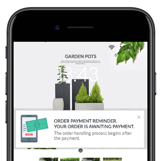 Web Push dla płatności za zamówienie