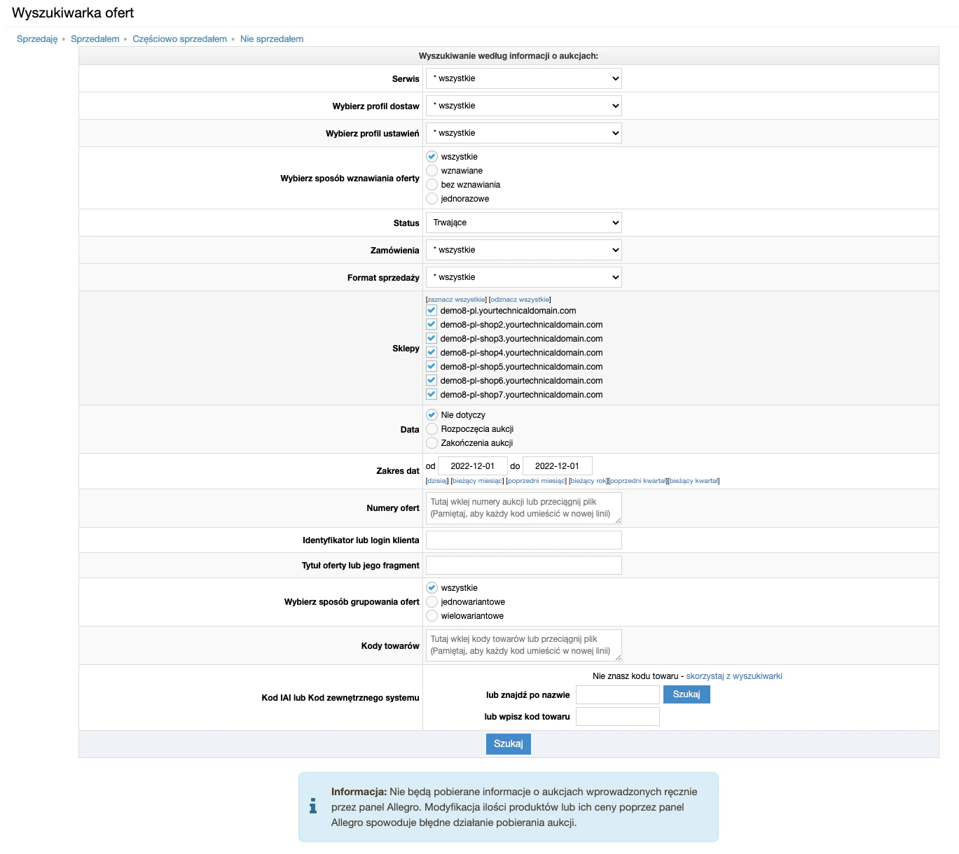 Łatwiejsze zarządzanie ofertami na marketplace'ach