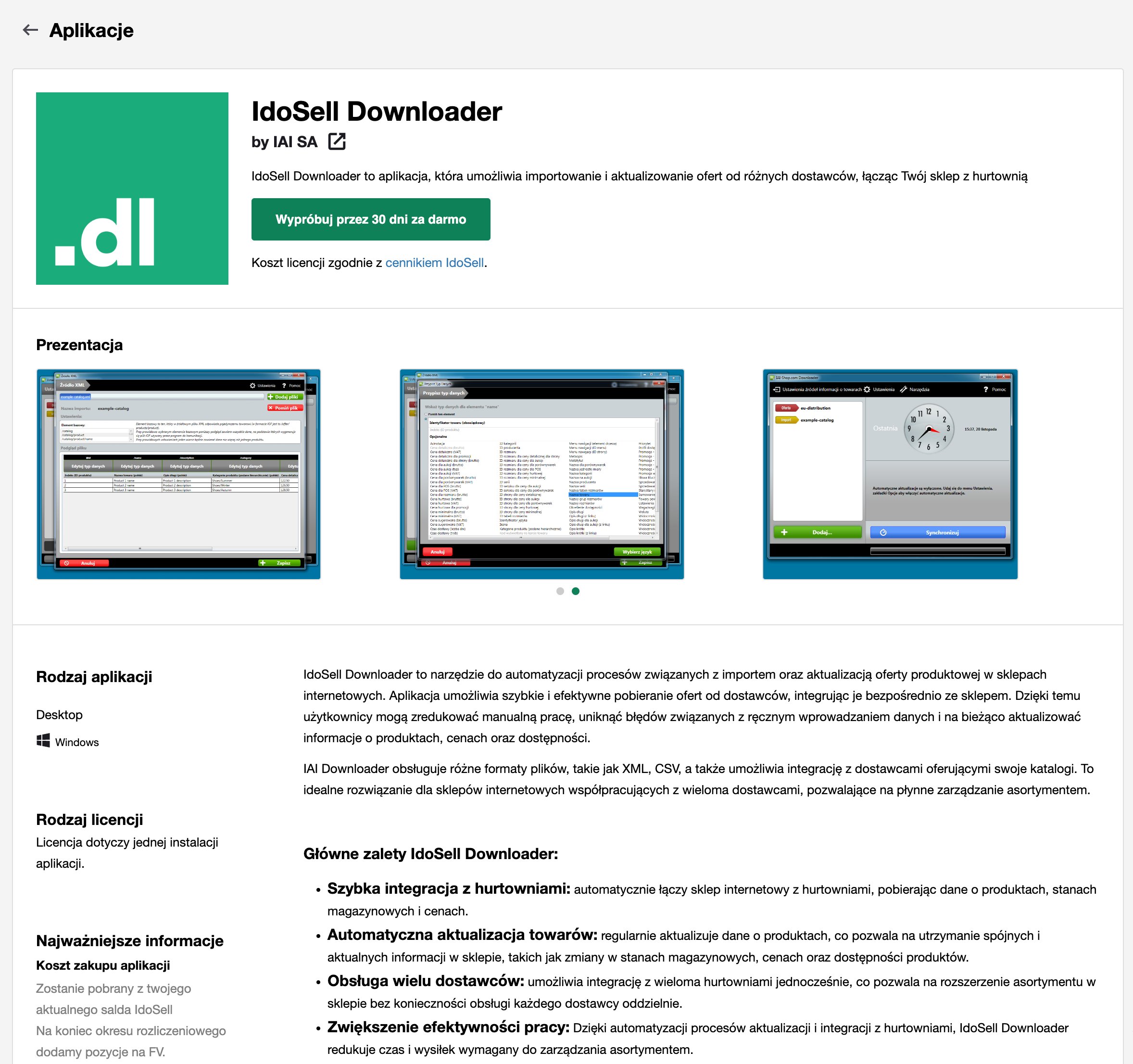 IdoSell Apps