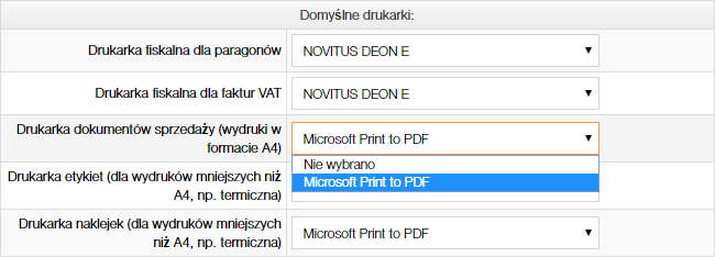 IdoSell Printer, IdoSell Shop, wydruki dokumentów - IdoSell Printer, IdoSell Shop, wydruki dokumentów